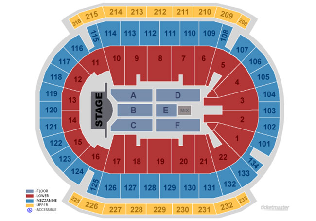Keybank Center Detailed Seating Chart