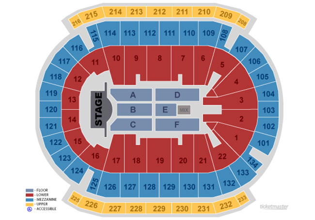 Keybank Center Seating Chart Concert