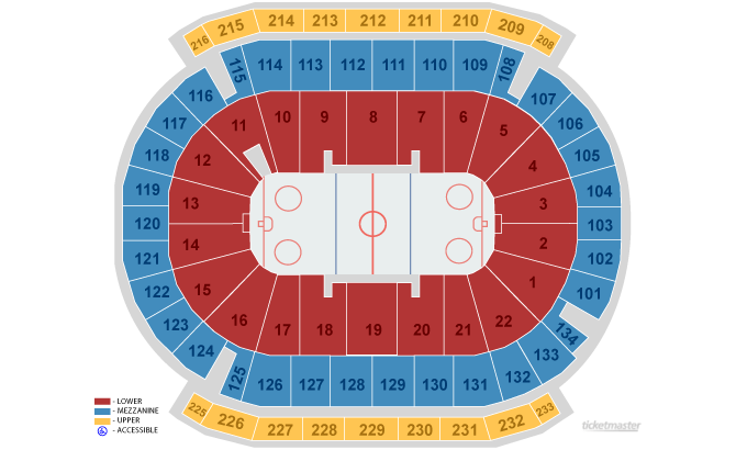 Prudential Center Seating Chart With Rows