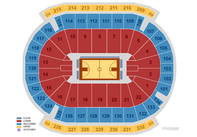 Bulls Seating Chart