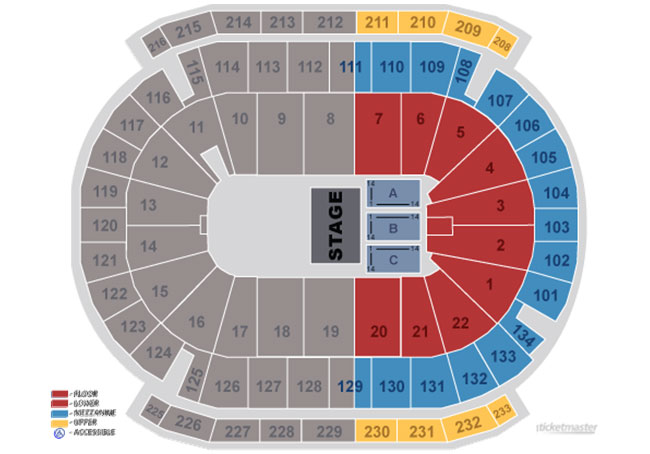 Prudential Center Newark Seating Chart View