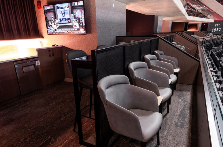 Loge Boxes At Verizon Lounge