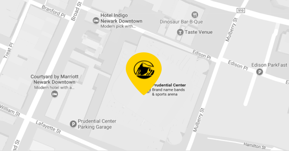 Prudential Center Parking Google Map on Behance